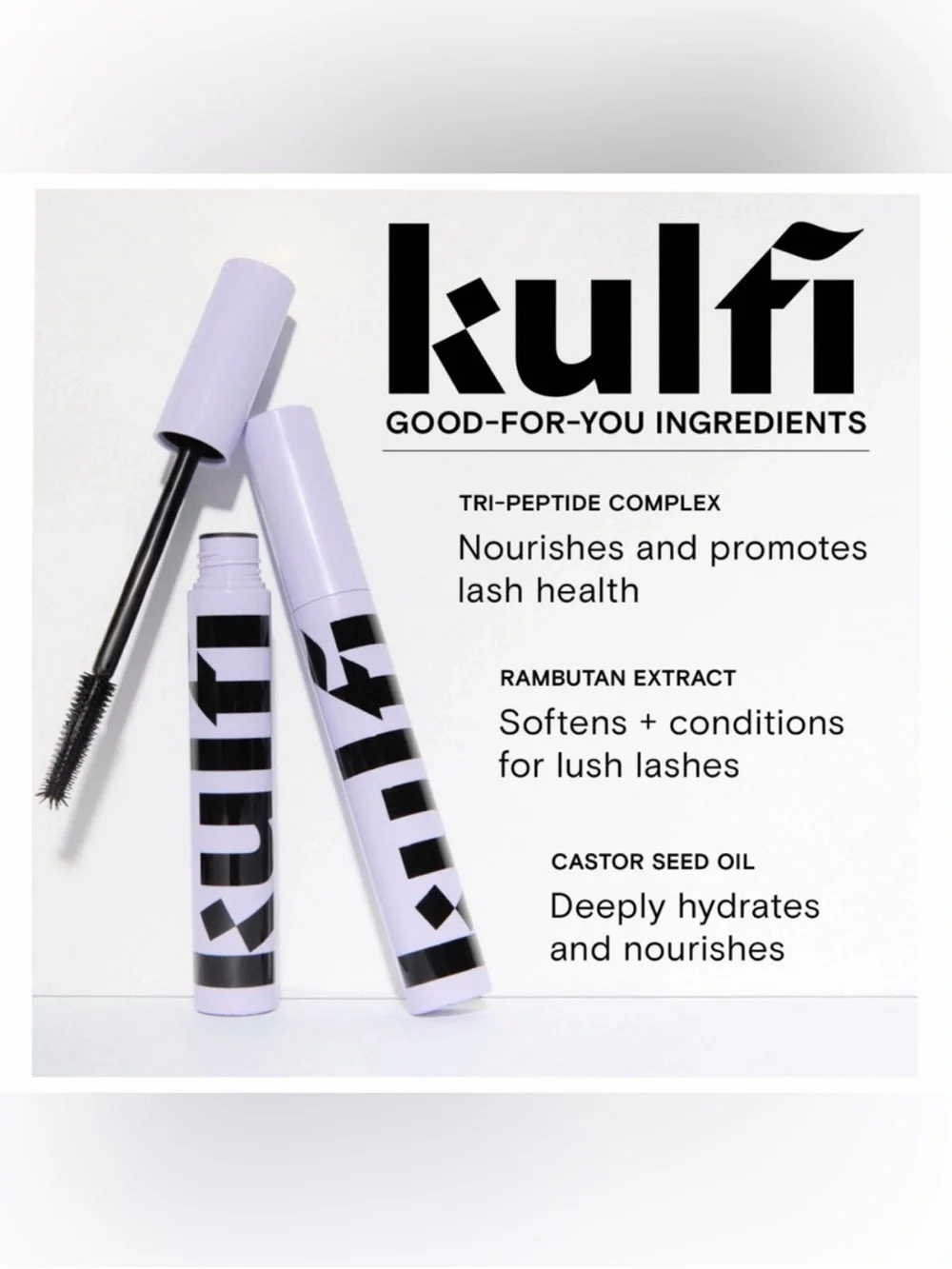 NEW Kulfi Badi Lash Mascara LIFTS HEAVY LASHES!